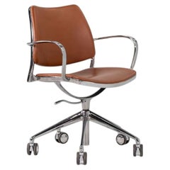 2010s Jesus Gasca for STUA Gas Desk Chairs in Cognac Leather