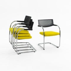 2018 Antonio Citterio for Vitra Visavis 2 Cantilever Dining Chair 10x Avail