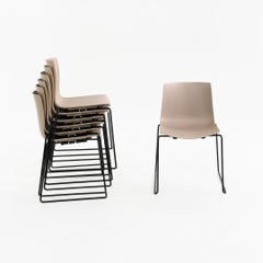 2020s Lievore Alther Molina for Arper Catifa 46 Stackable Chairs in Cream