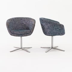 Années 2010 : Pearson Lloyd pour Coalesse / Walter Knoll – Fauteuil d'appoint pivotant Bob, en aluminium