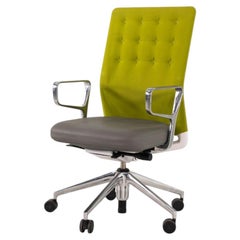 2014 Antonio Citterio for Vitra ID Trim Desk Chair in Leather & Fabric 24x Avail