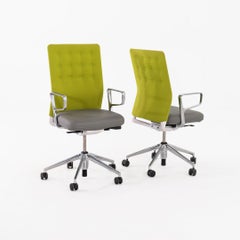 2014 Antonio Citterio for Vitra ID Trim Desk Chair in Leather & Fabric 24x Avail