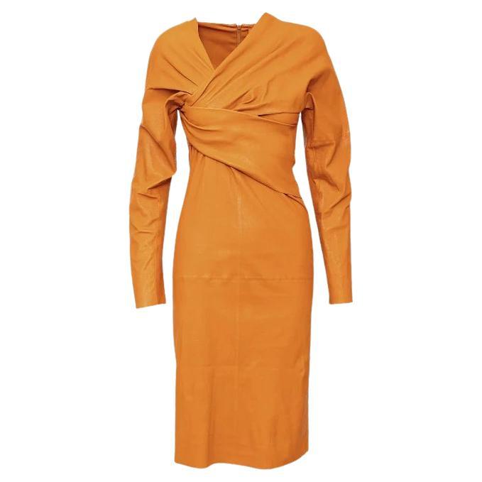 Bottega Veneta - Robe midi en cuir - Années 20