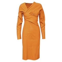 Vestido Midi de Piel Bottega Veneta - Años 20
