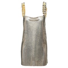 Fausto Pugliesi Metallic Dress - '00s