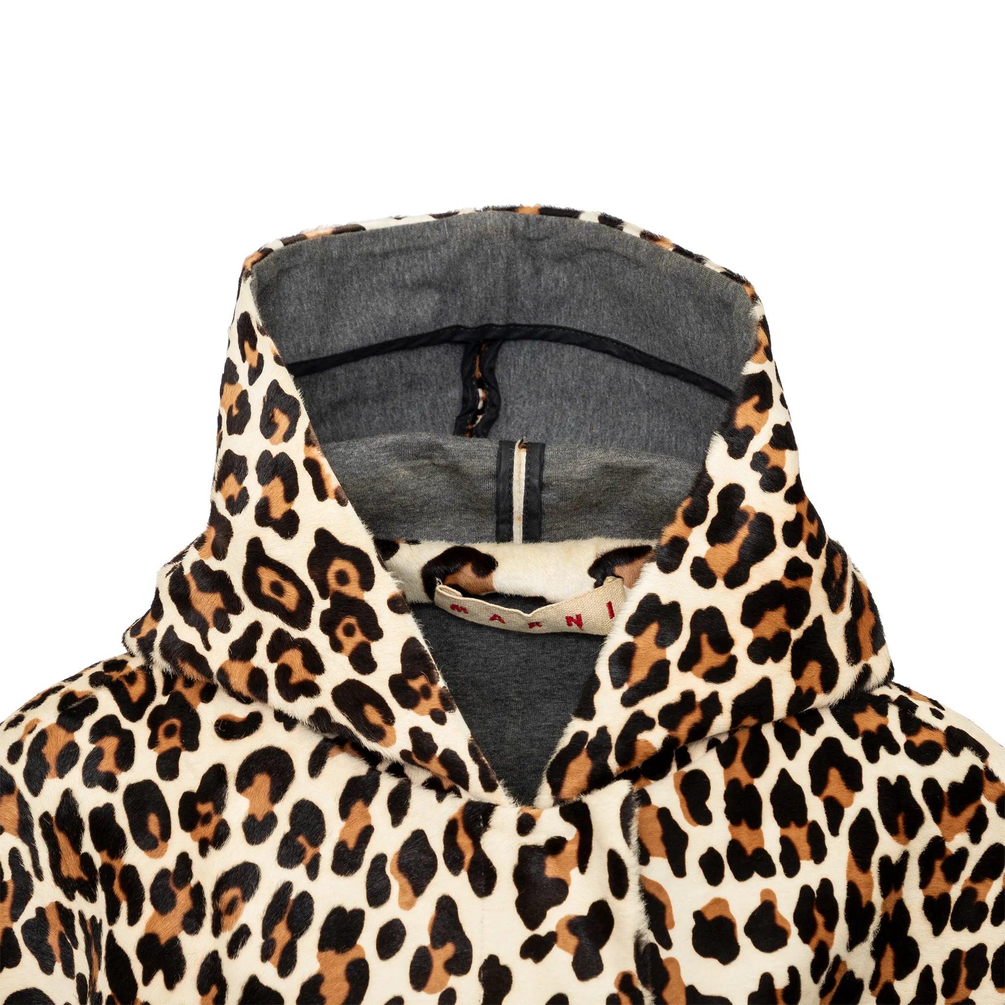 Marni Leopard Print Jacket - '10s In Excellent Condition For Sale In Milano, IT