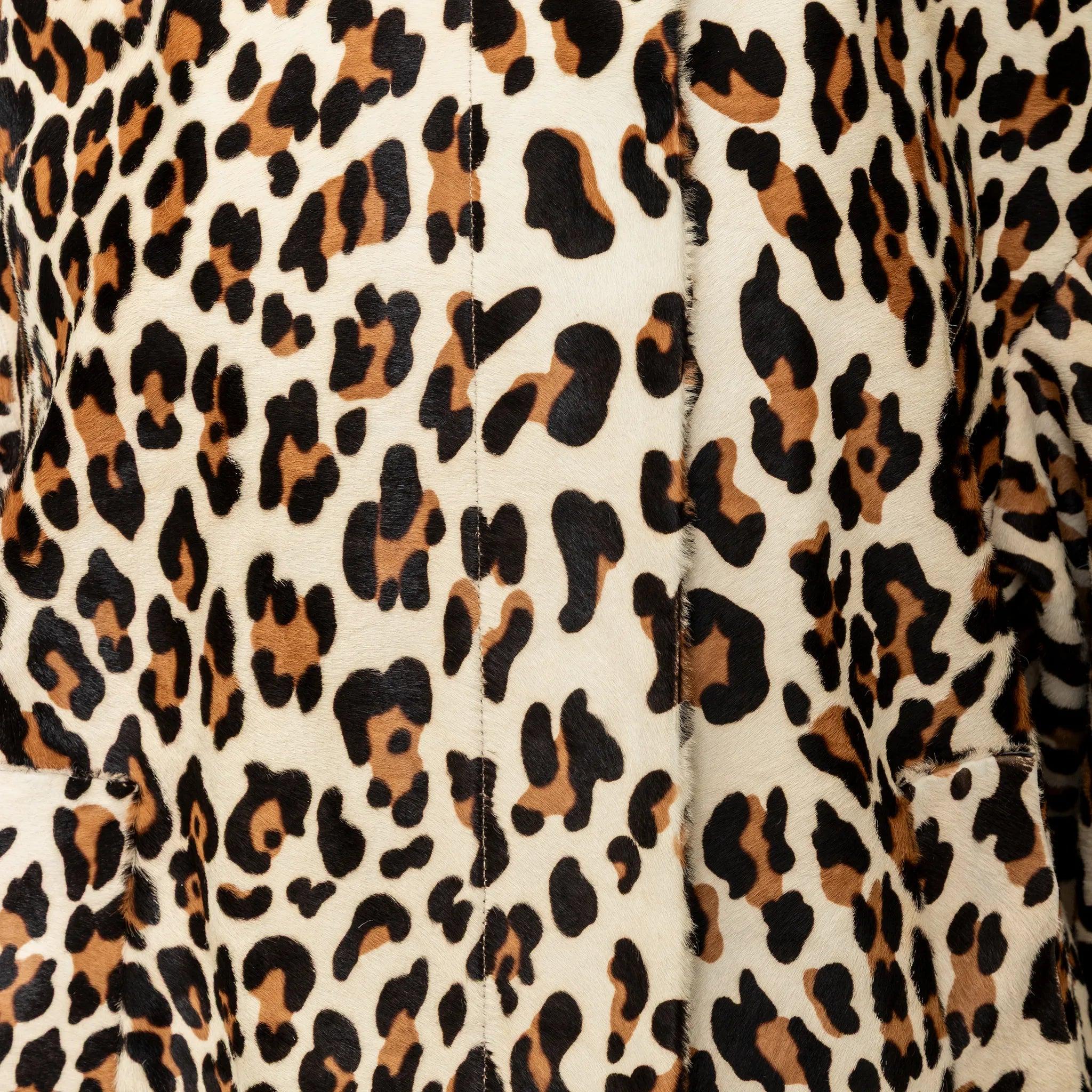 Marni Leopard Print Jacket - '10s For Sale 1