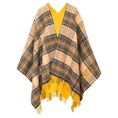 Gucci Tartan Poncho - '20s