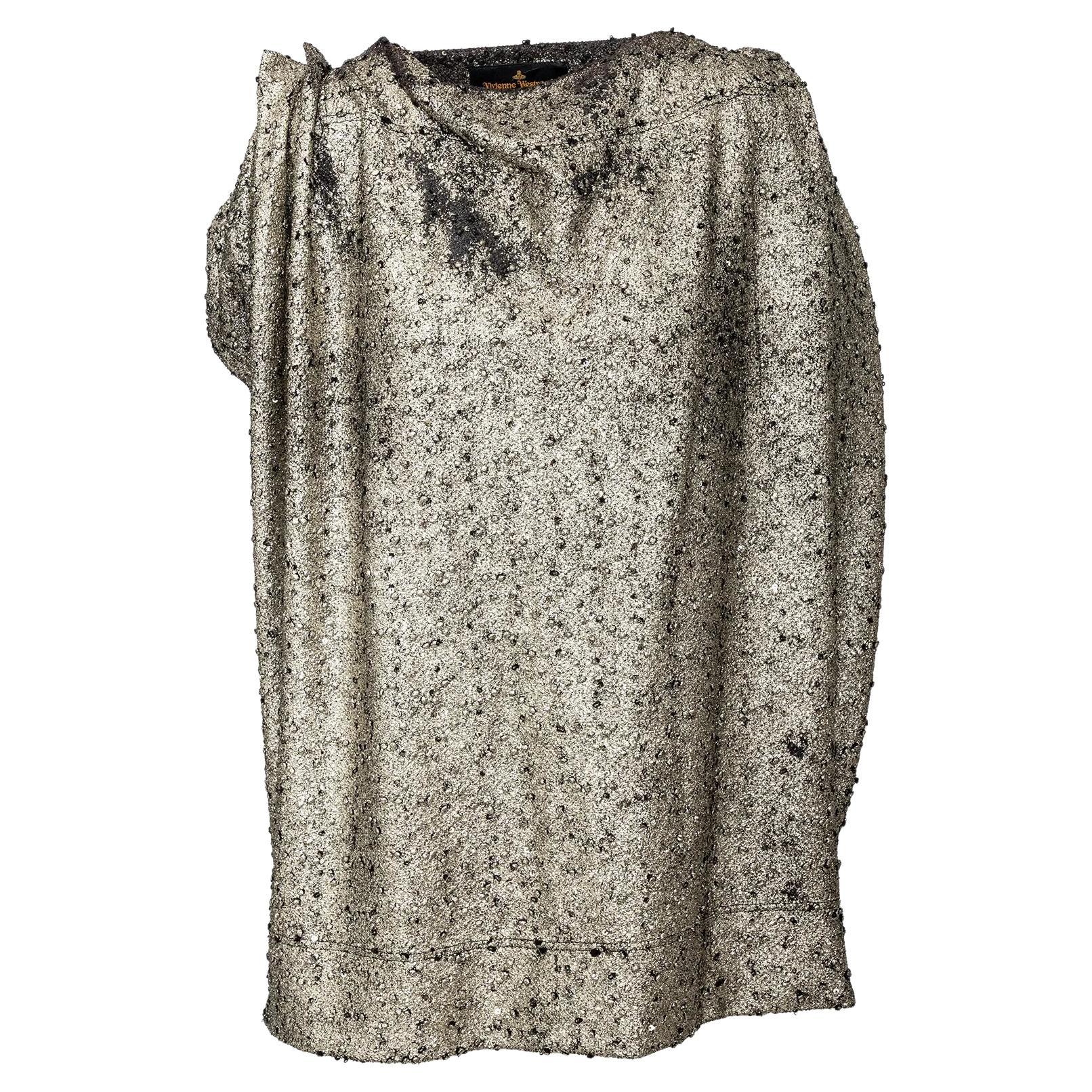 Vestito metallizzato Vivienne Westwood - Anni '10