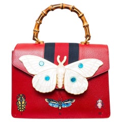 Gucci Falena Moth Top Handle Bag - '10s