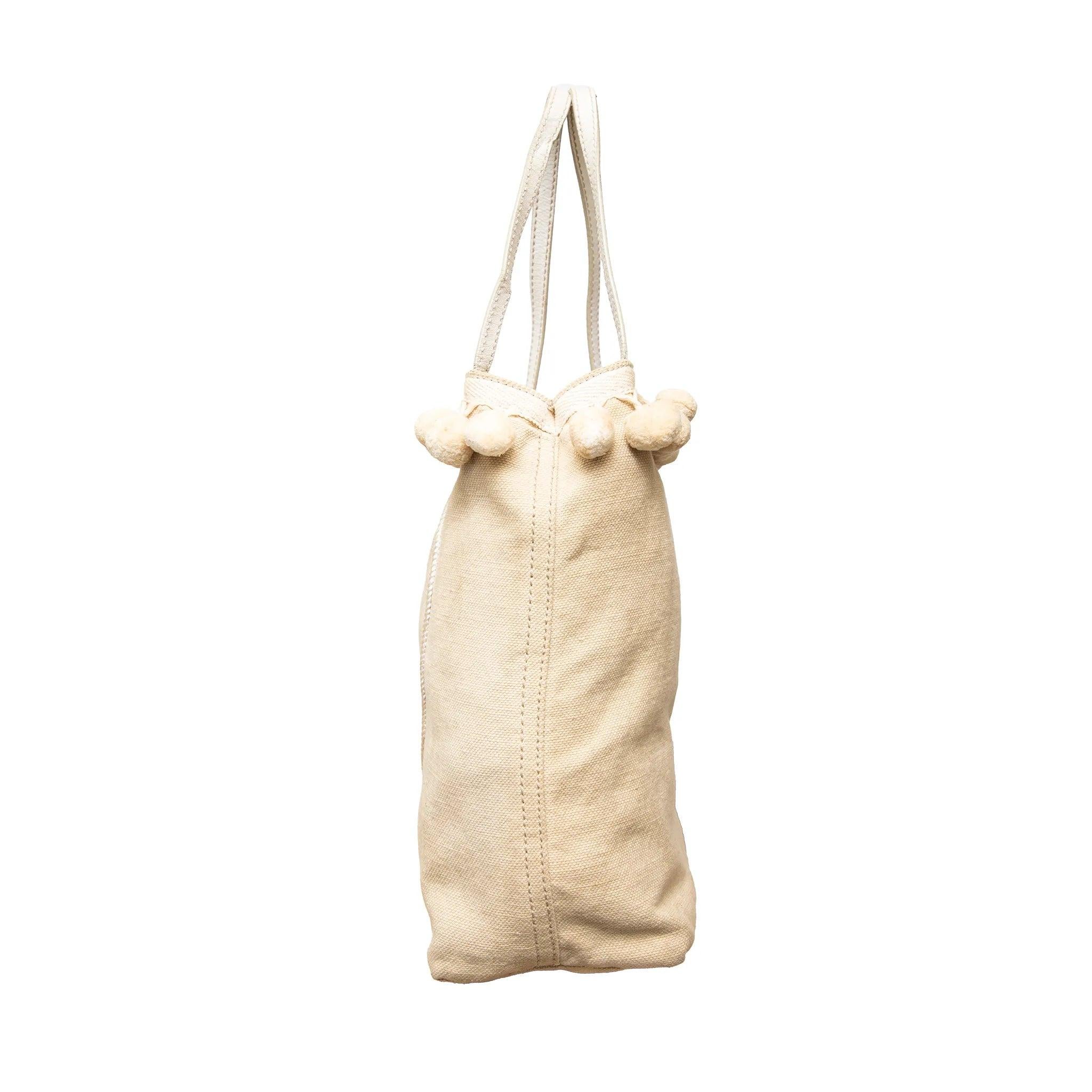 Yves Saint Laurent Canvas Handtasche - 00er Jahre (Weiß) im Angebot