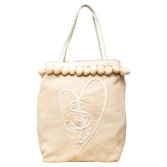 Yves Saint Laurent Canvas Handtasche - 00er Jahre