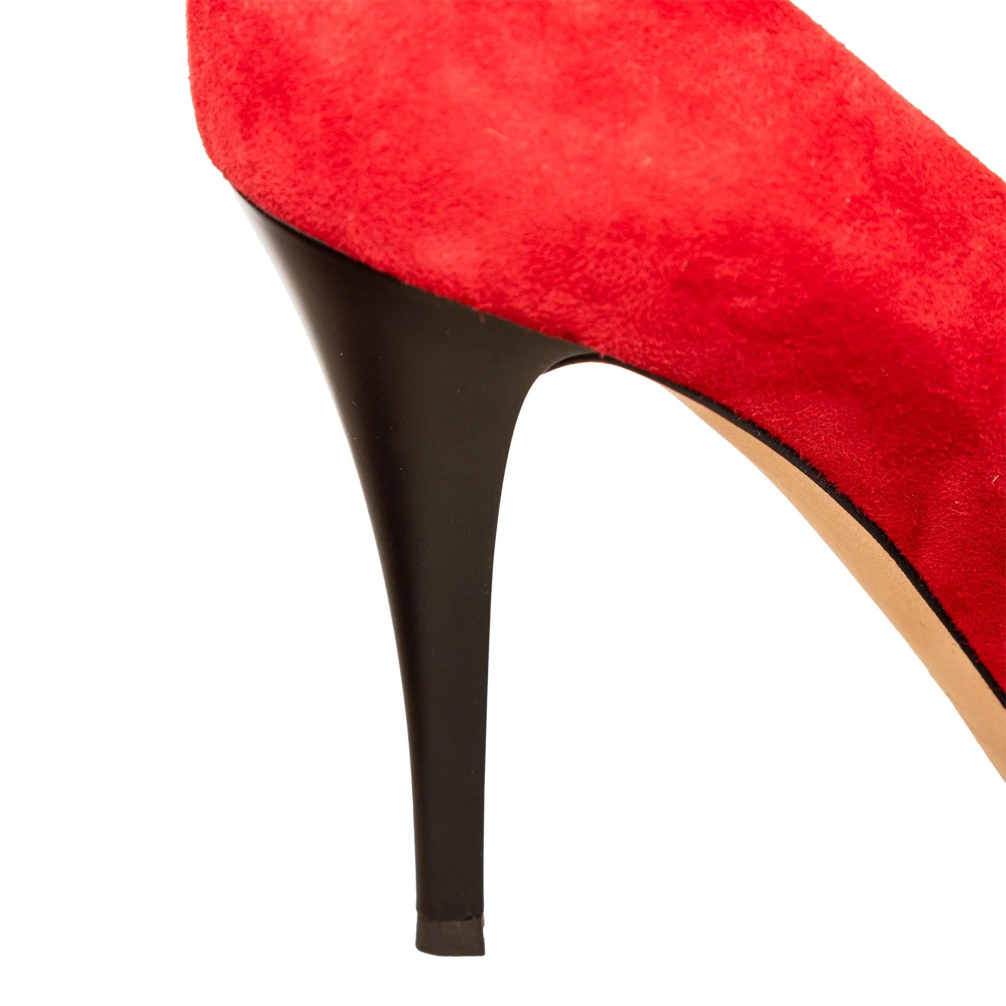 Giuseppe Zanotti Escarpins en daim avec ornements - '10s en vente 3