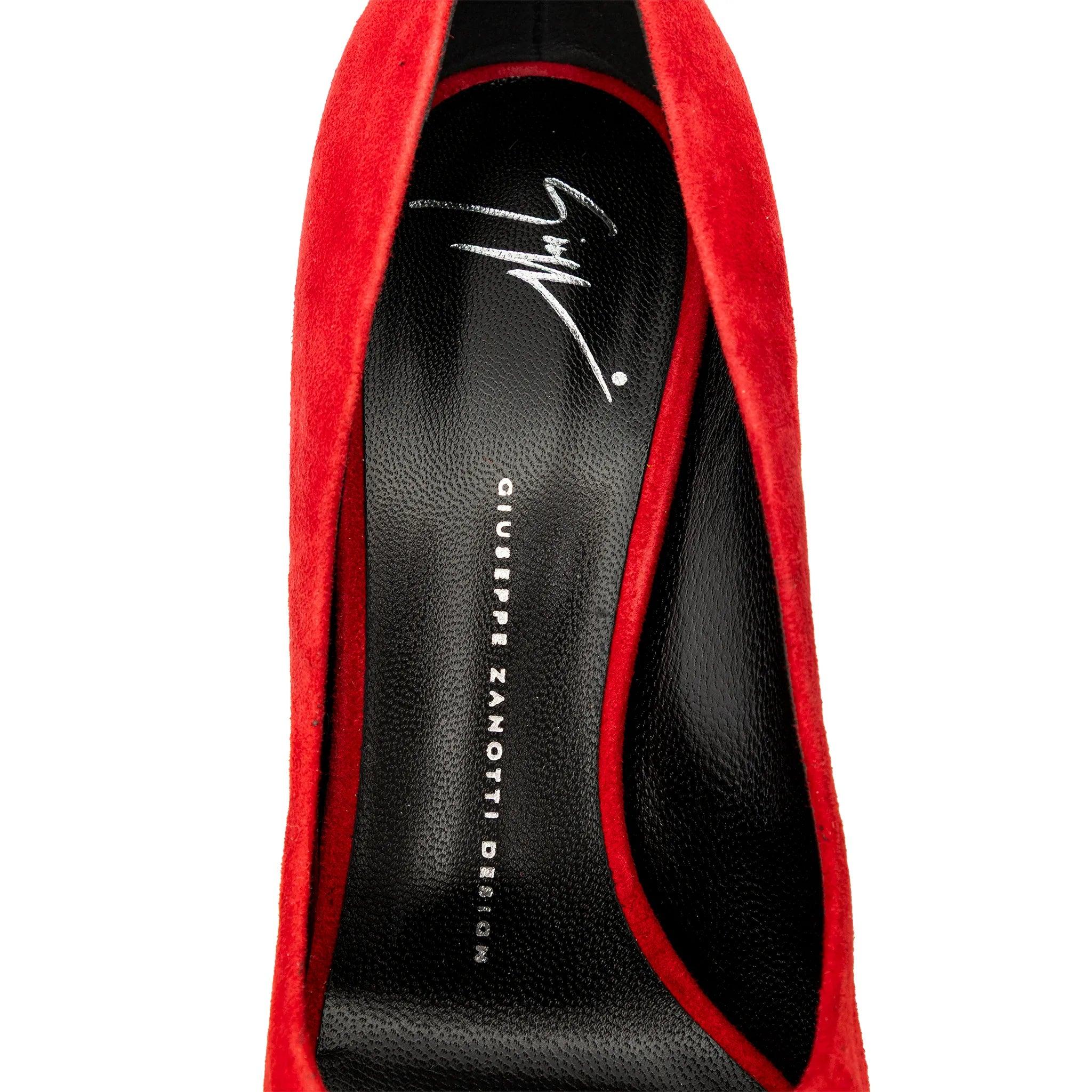 Giuseppe Zanotti Escarpins en daim avec ornements - '10s en vente 5