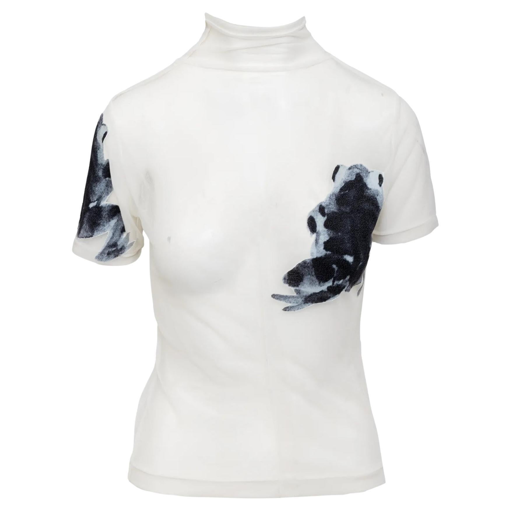 Top transparent Yohji Yamamoto - '00s en vente