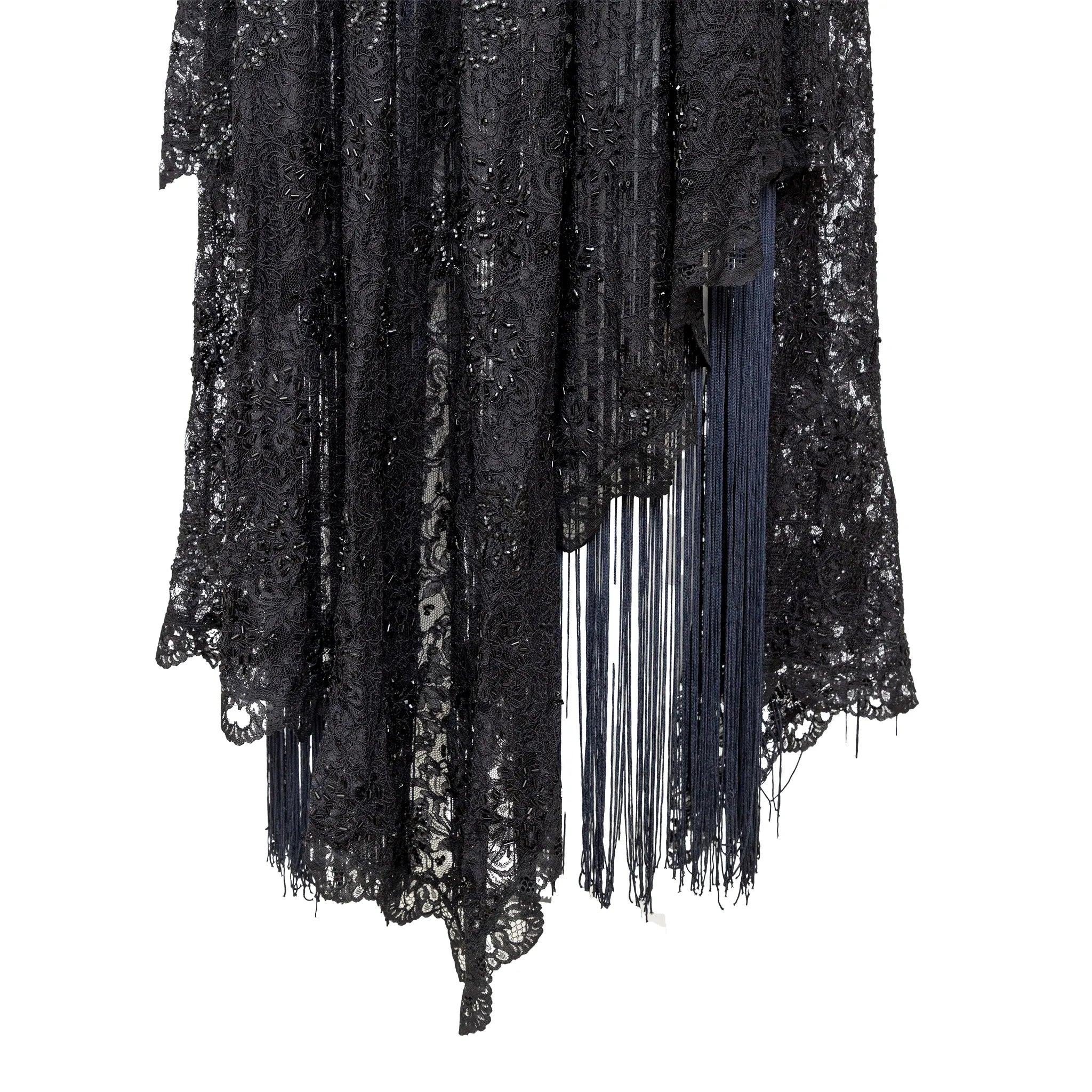 Dolce & Gabbana Verschönertes Spitzenkleid - '90s im Angebot 4