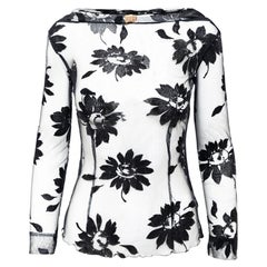 G Gigli Top transparent - années 90