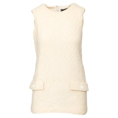 Mini robe en laine Couture - années 90