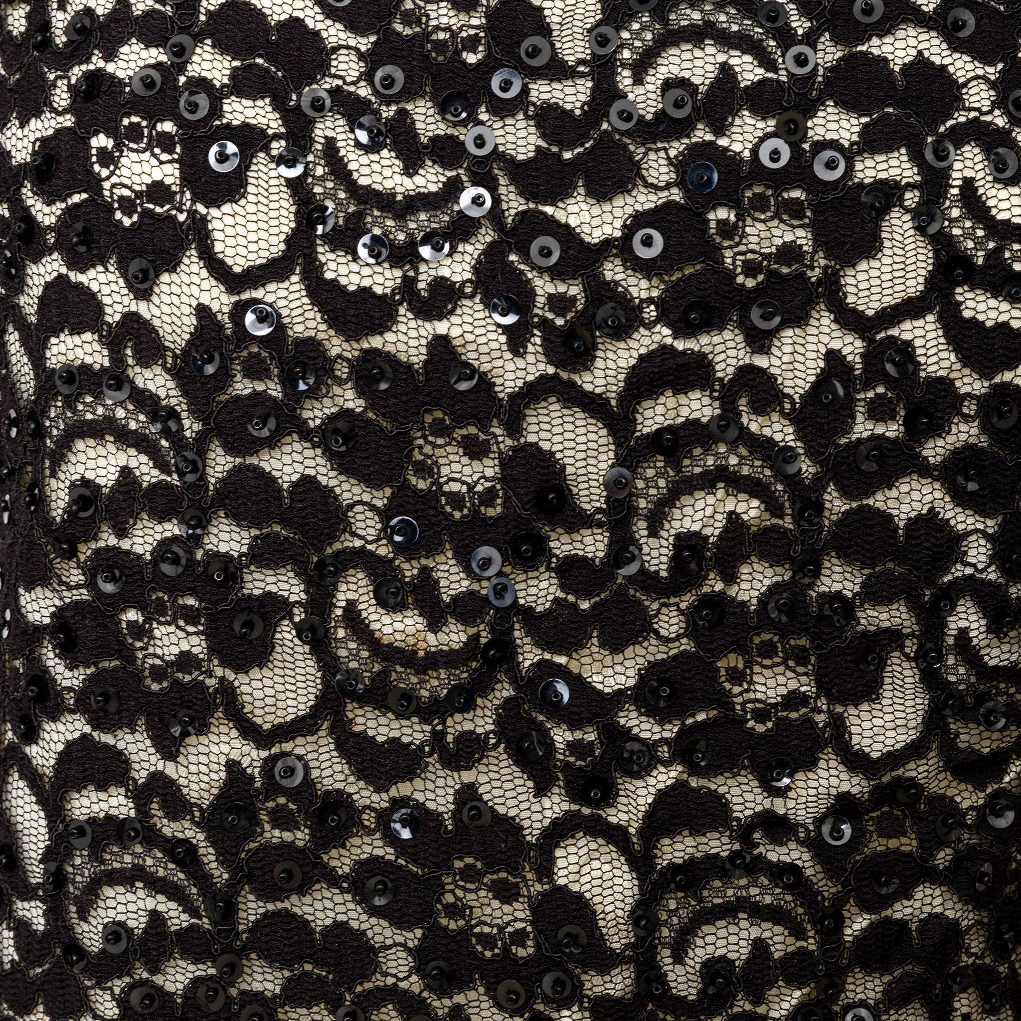 Donna P.A.R.O.S.H. Set in pizzo e paillettes - anni '10 in vendita