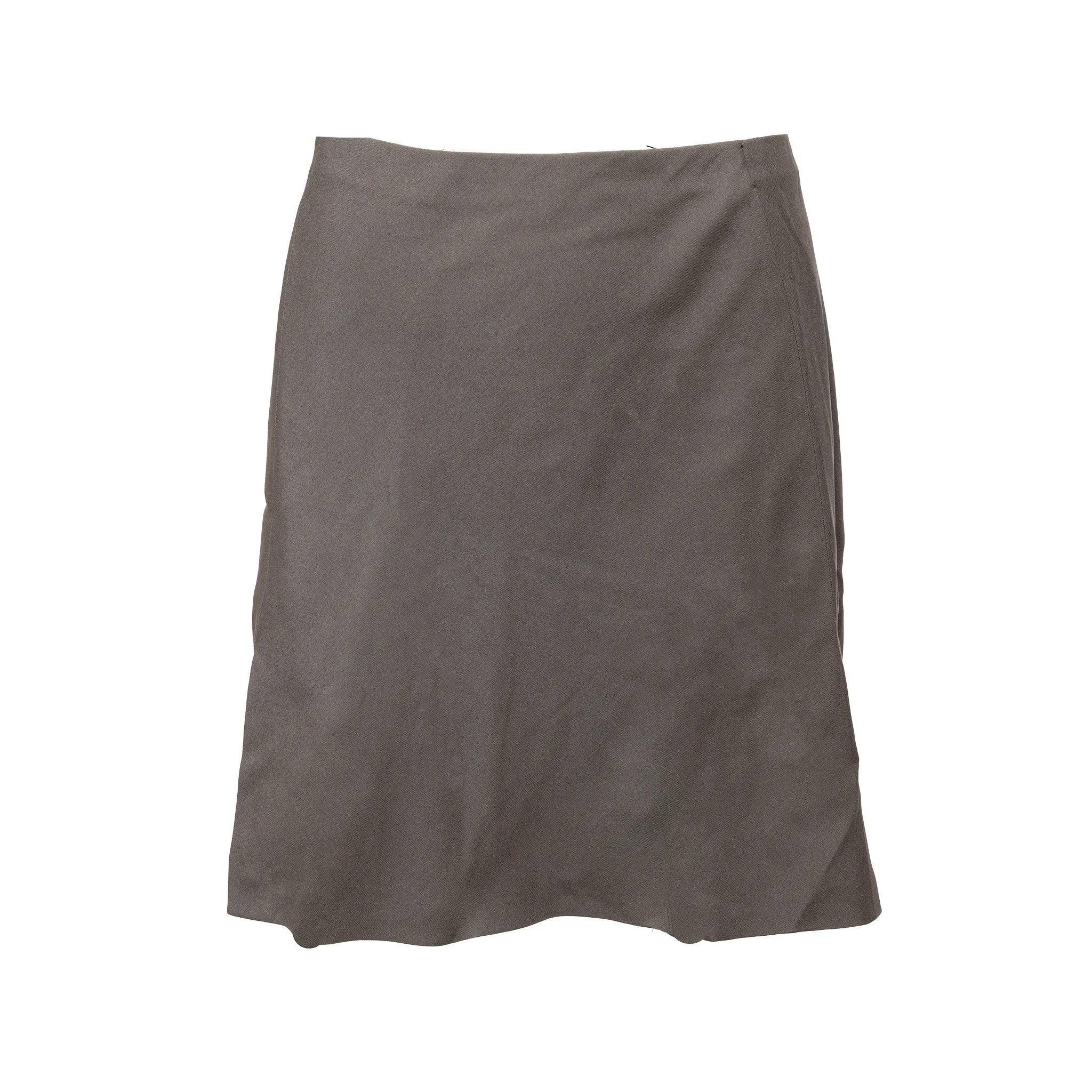 Gris Ensemble top et jupe Giorgio Armani - années 90 en vente