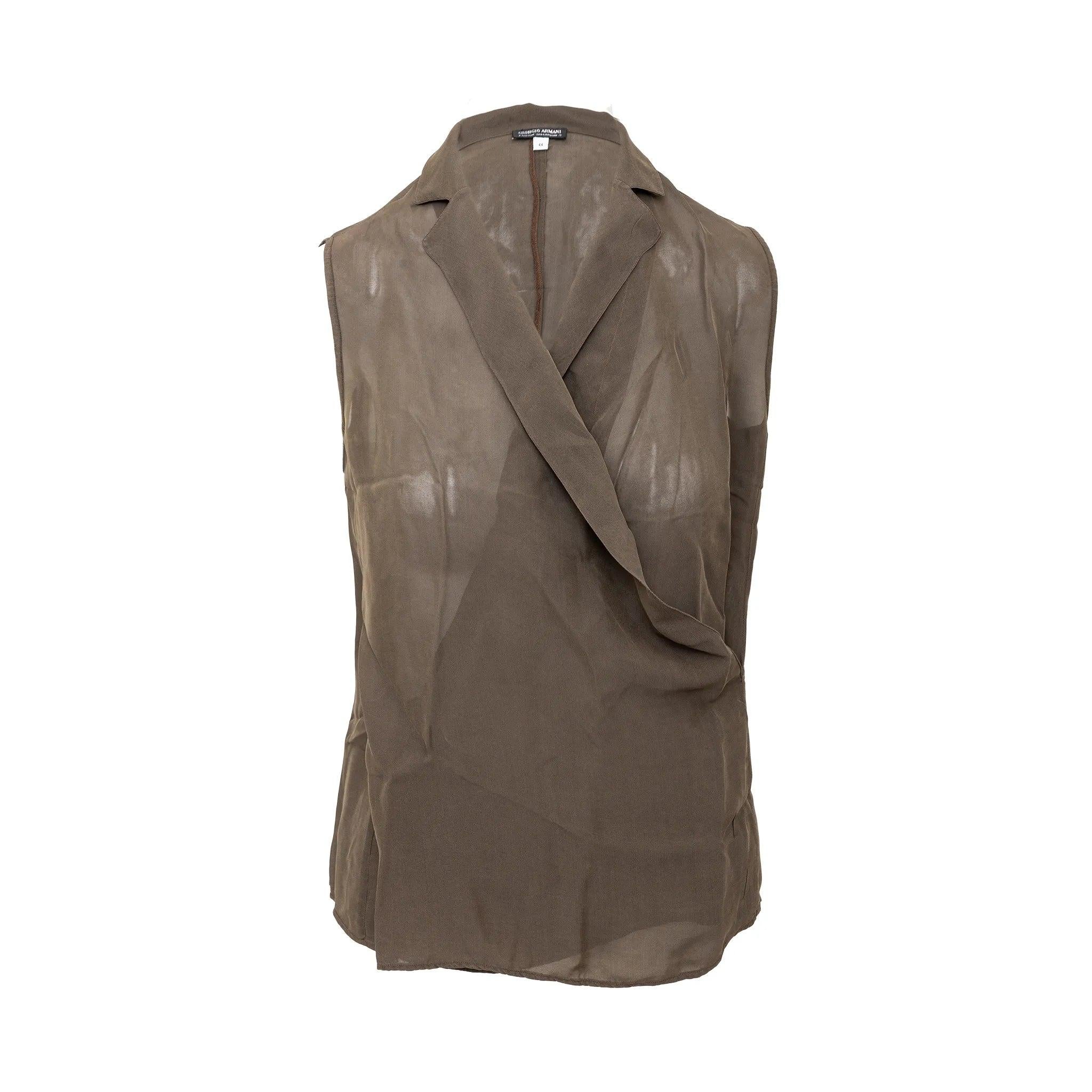 Ensemble top et jupe Giorgio Armani - années 90 en vente 5