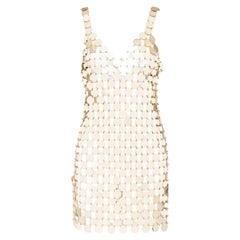 Vintage Paco Rabanne Rhodoid Disc DIY Dress - '60s