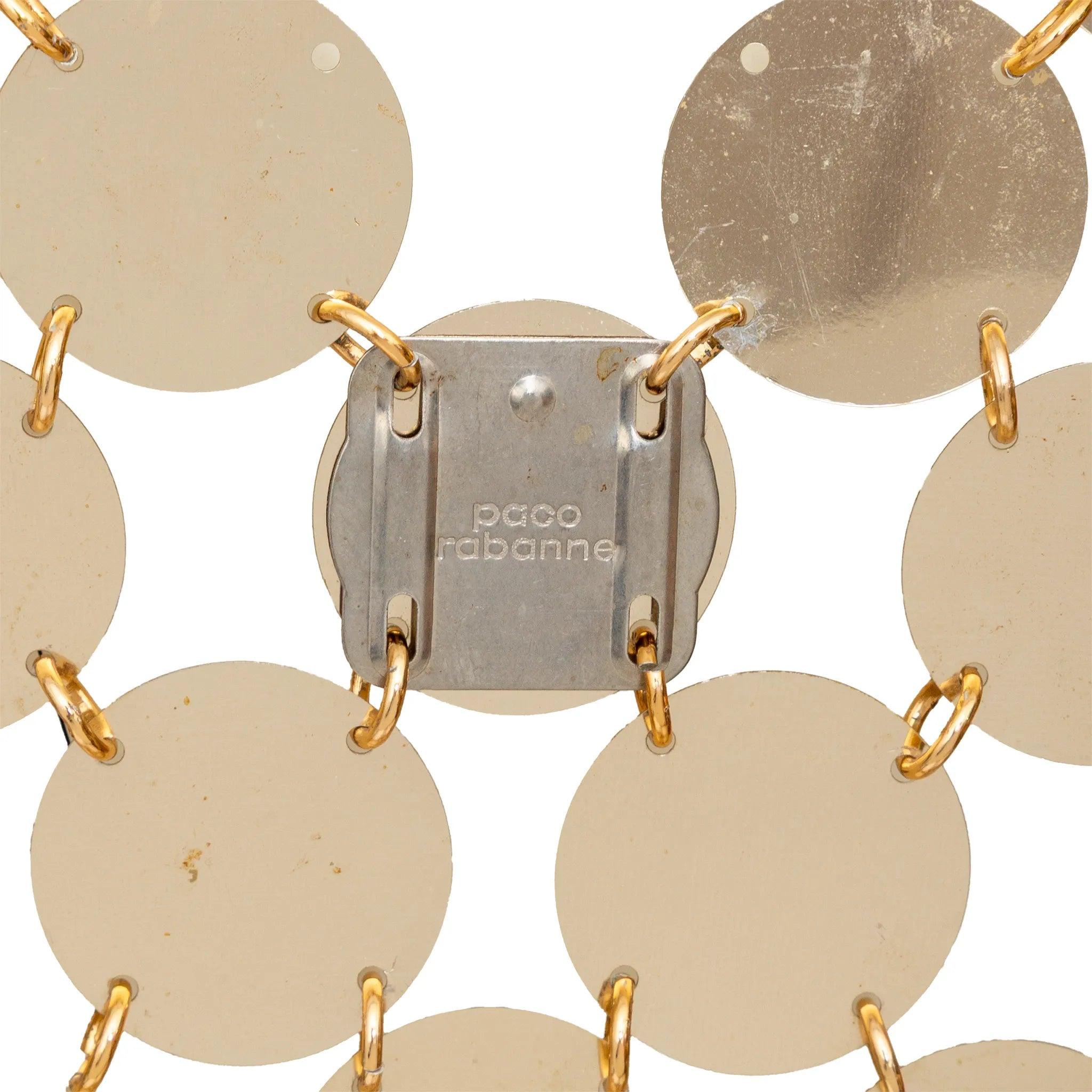 Paco Rabanne Rhodoid Disc DIY Kleid - 60er Jahre im Angebot 3