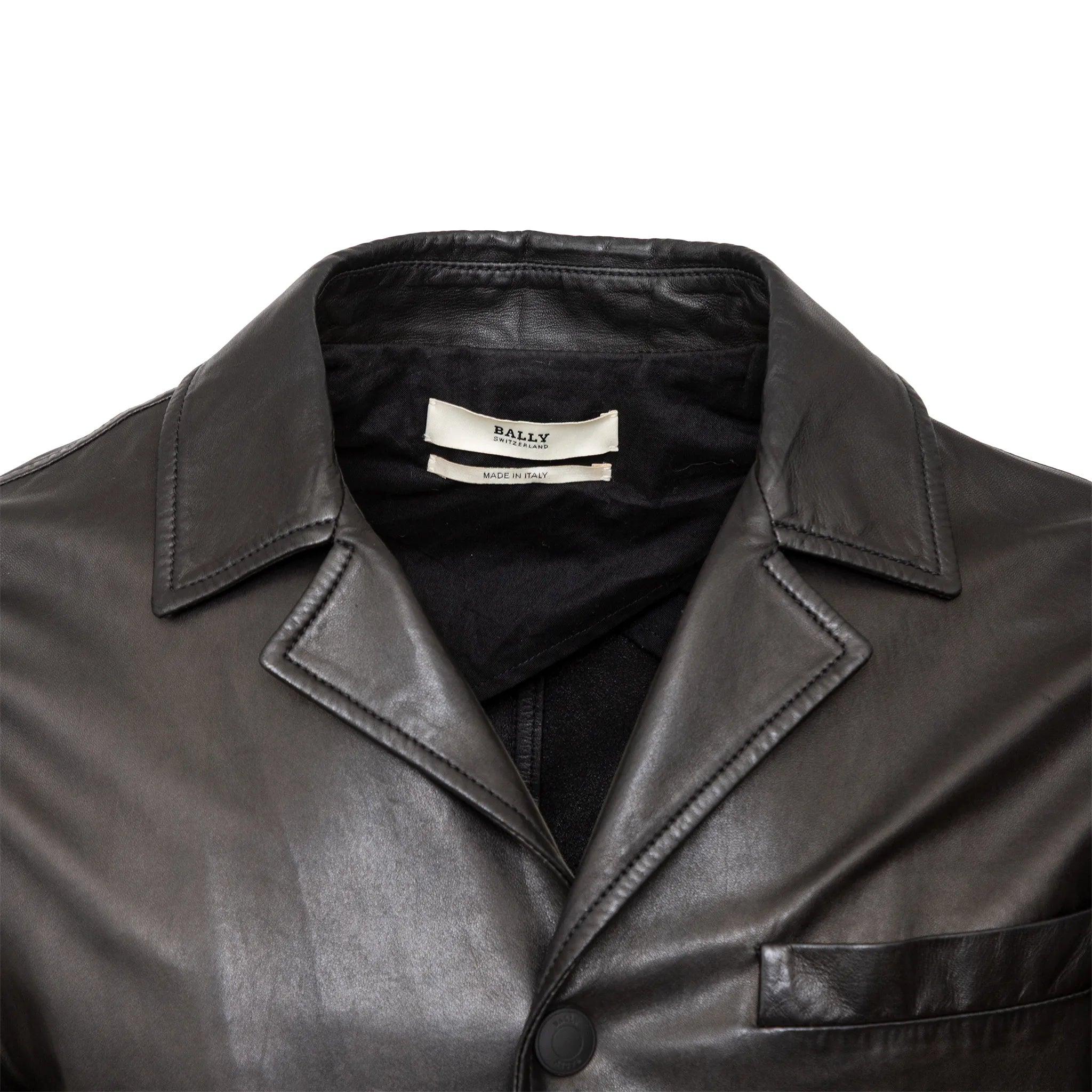 Bally Lederjacke - 10er Jahre im Angebot 3