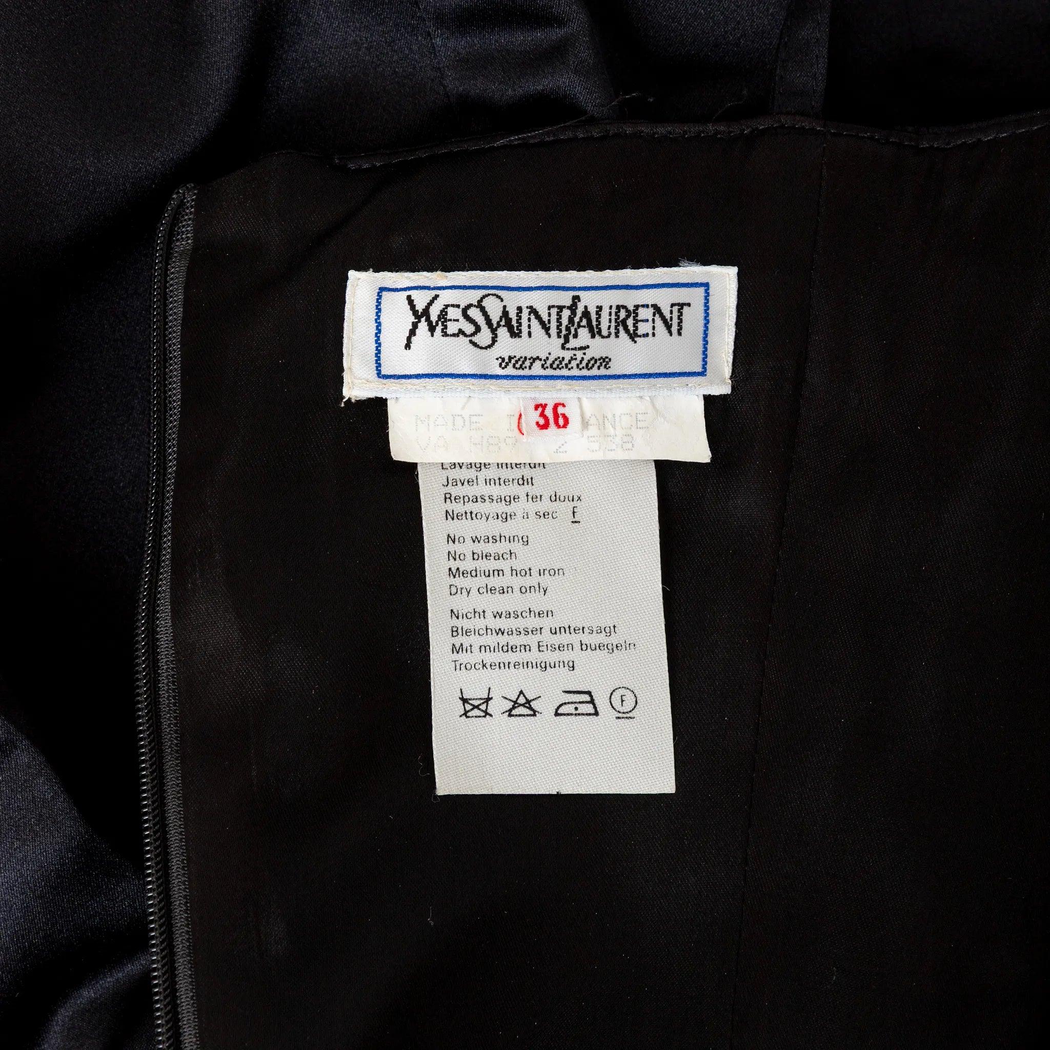 Mini robe Yves Saint Laurent - Années 00 en vente 3