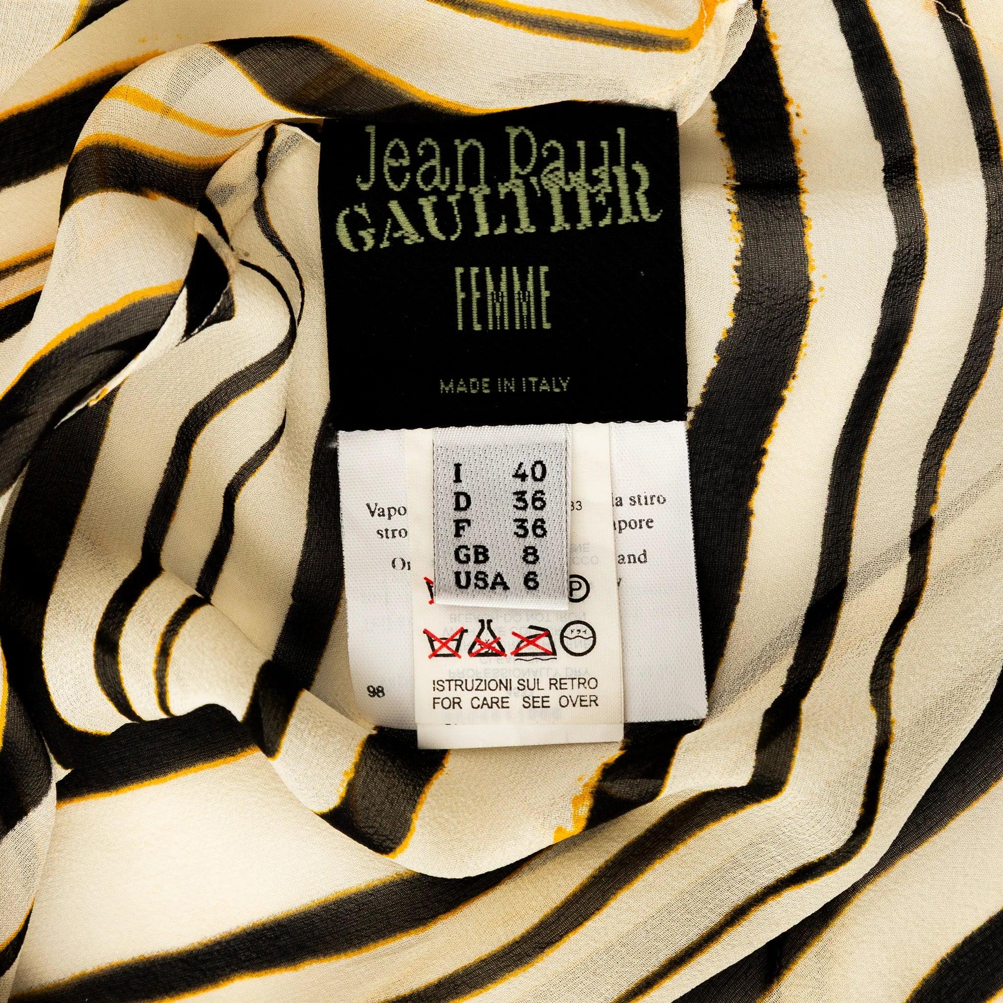Jean Paul Gaultier Schlupfkleid - '00s (Weiß) im Angebot