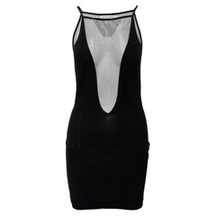 Emporio ARMANI - Robe en maille à découpes - '00s