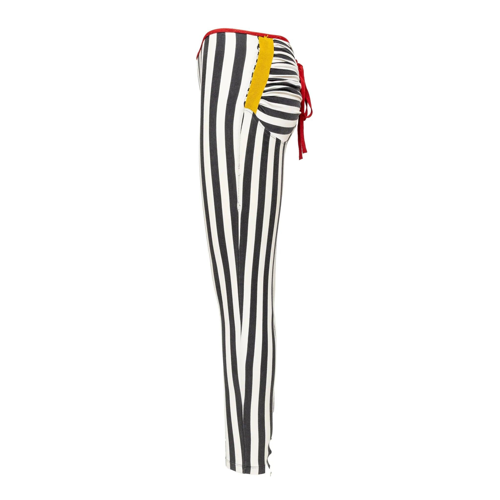 Pantalon à rayures Fuzzi - années 90 en vente 4