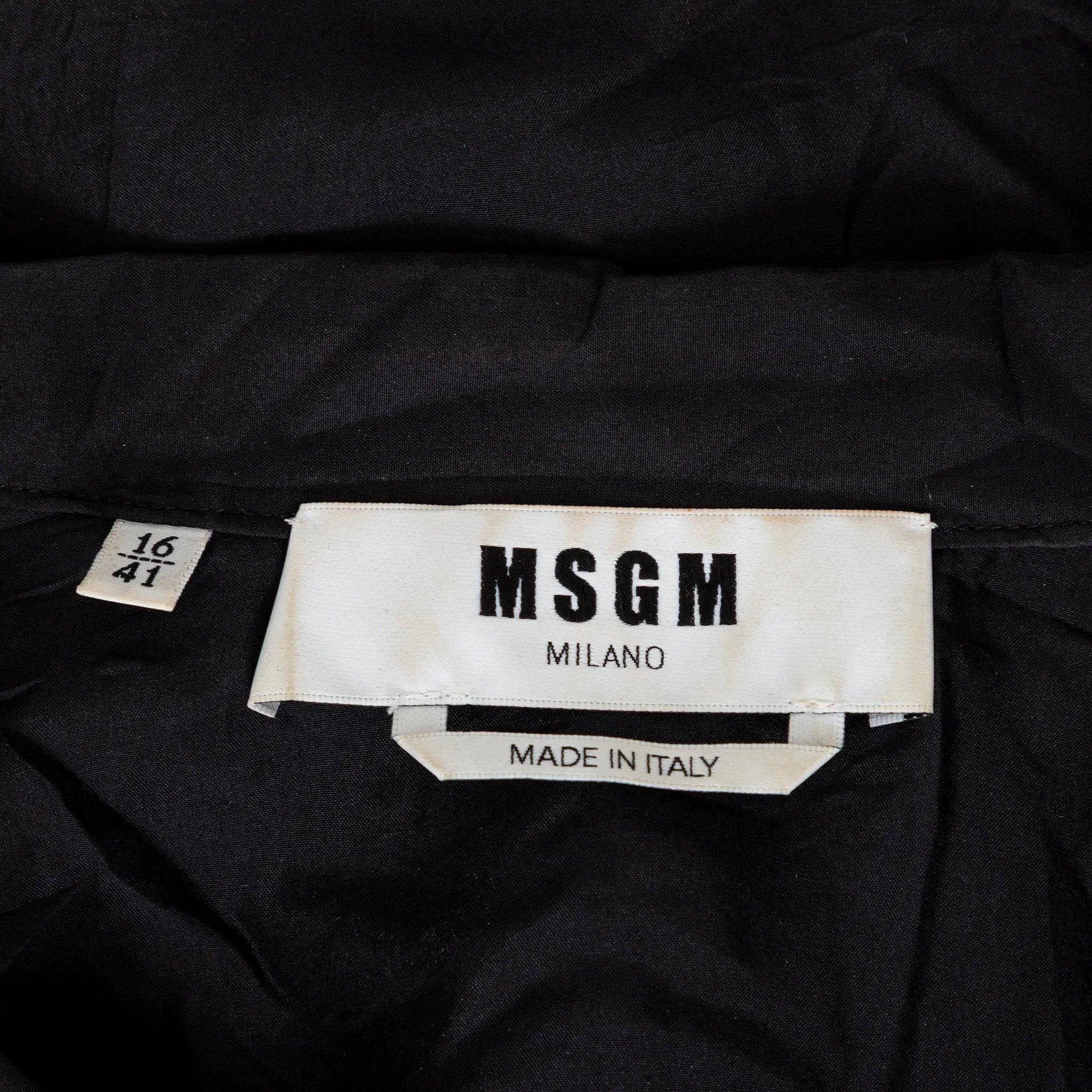 Camicia di seta MSGM - Anni '20 in vendita 1