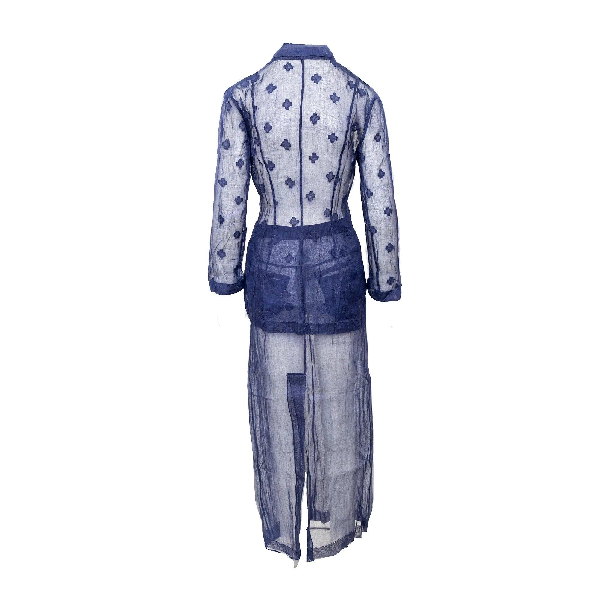 Conjunto de algodón Norma Kamali Vintage - Años 90 Púrpura en venta