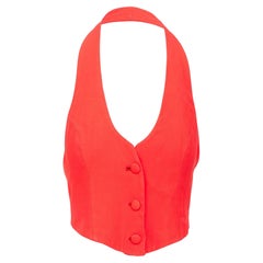 Emporio Armani Halter Vest Top - '00s