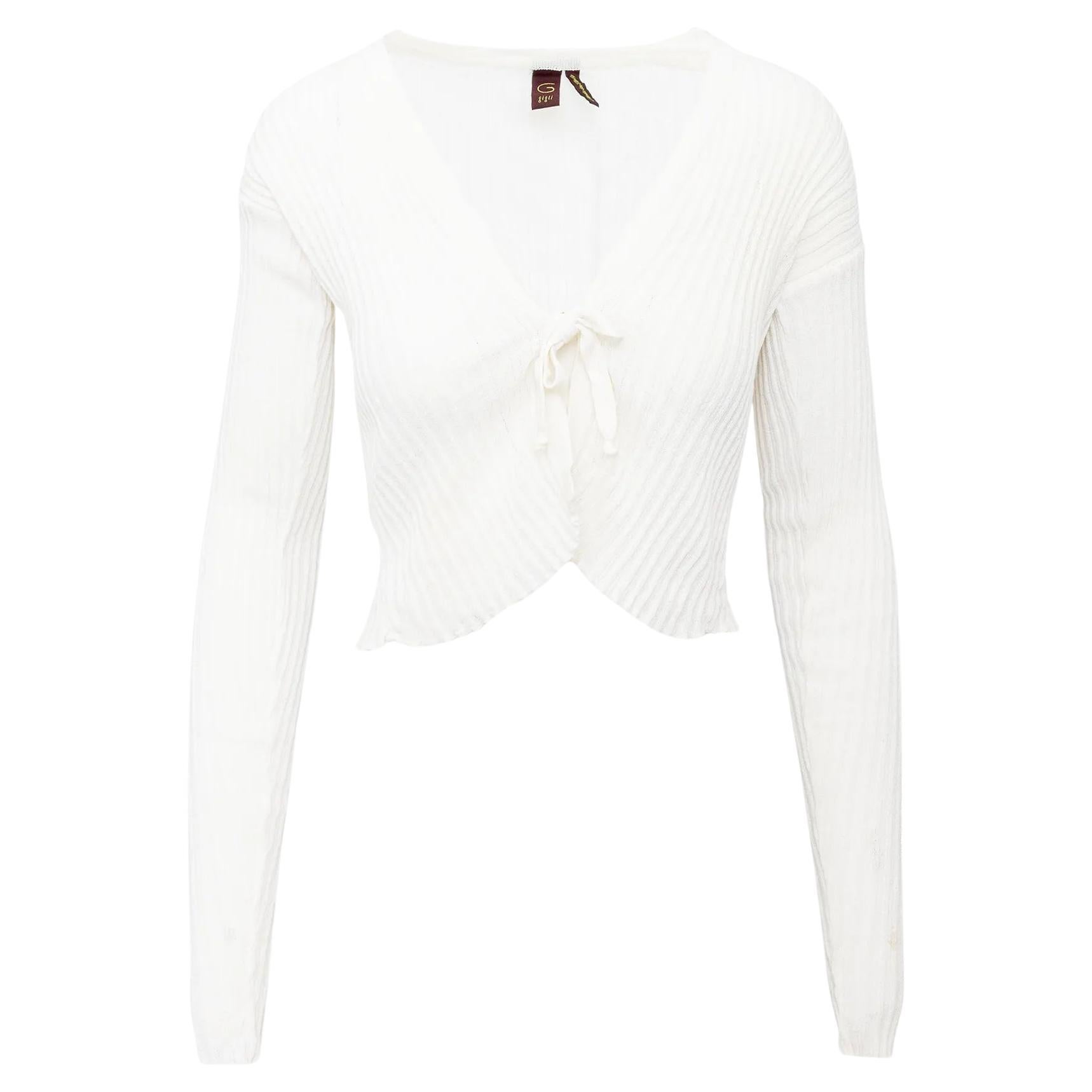 G Gigli Cardigan en tricot - années 90