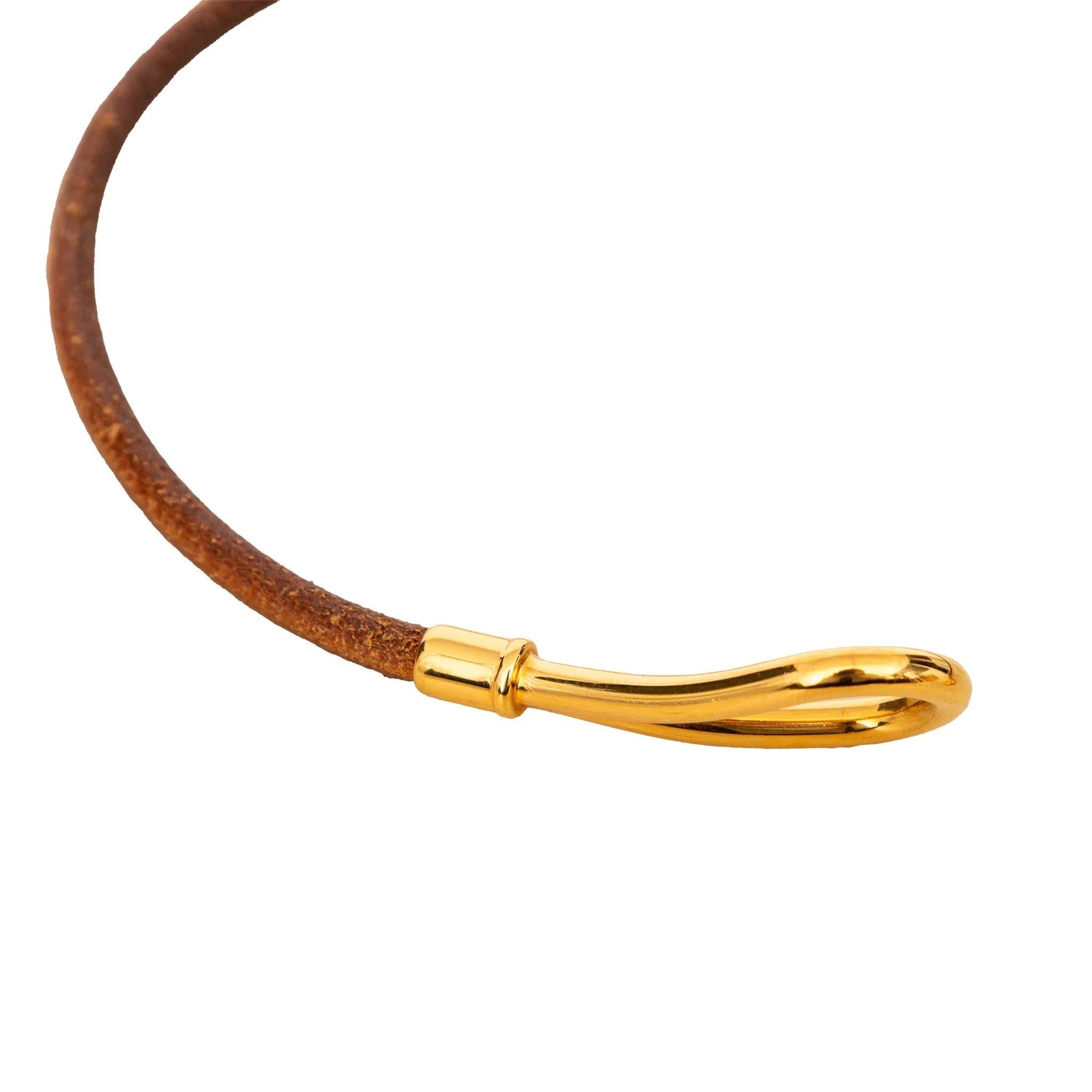 Bracciale con gancio Jumbo di Hermès - Anni '10 In condizioni buone in vendita a Milano, IT