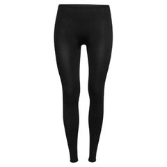 Valentino Black Stretch Jersey Leggings M