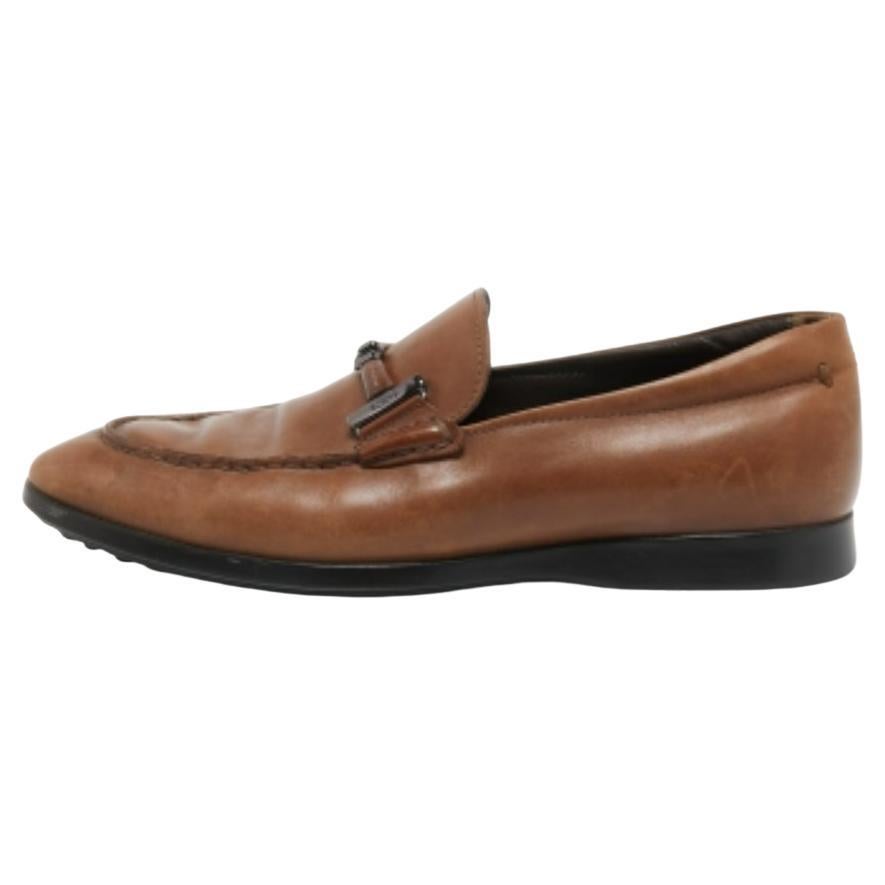 Tod's Mocassins en cuir Brown Taille 40