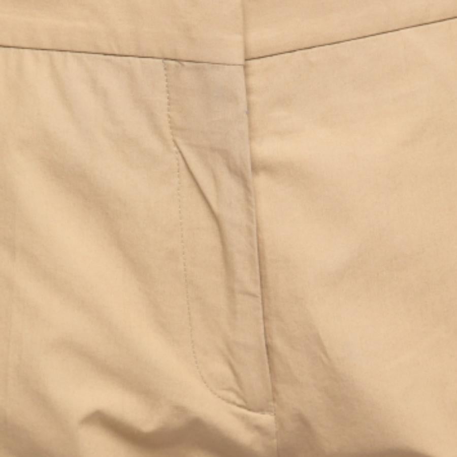Pantaloni a zampa dritta in cotone marrone di Marni M. I. In condizioni buone in vendita a Dubai, Al Qouz 2