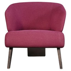 Minotti Plum Aston Armchair by Rodolfo Dordoni