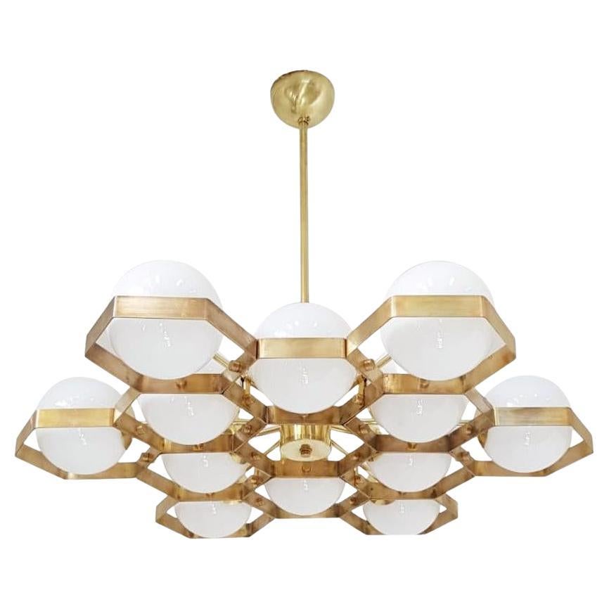 Lampadario a nido d'ape di Fabio Ltd