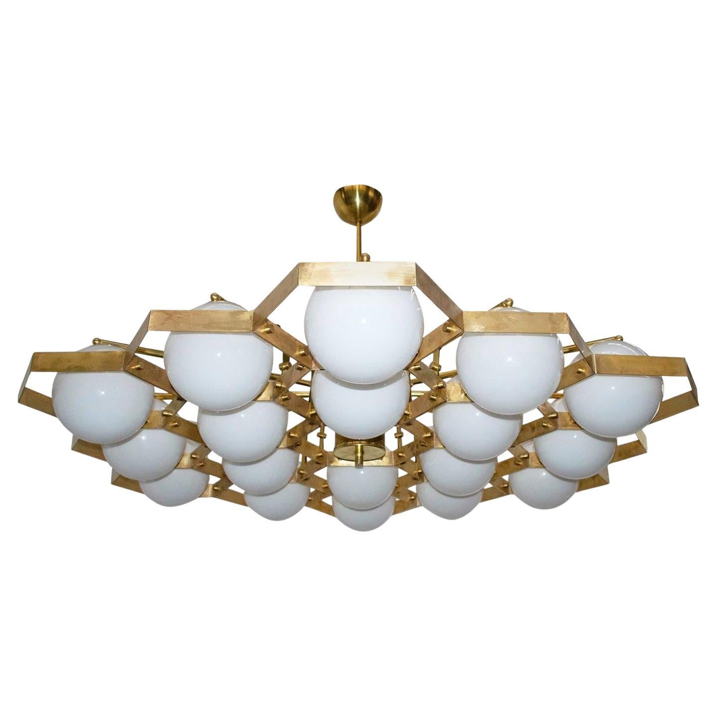 Lampadario a nido d'ape di Fabio Ltd