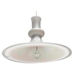 Ciondolo danese d'epoca in vetro Etude di Michael Bang per Royal Copenhagen