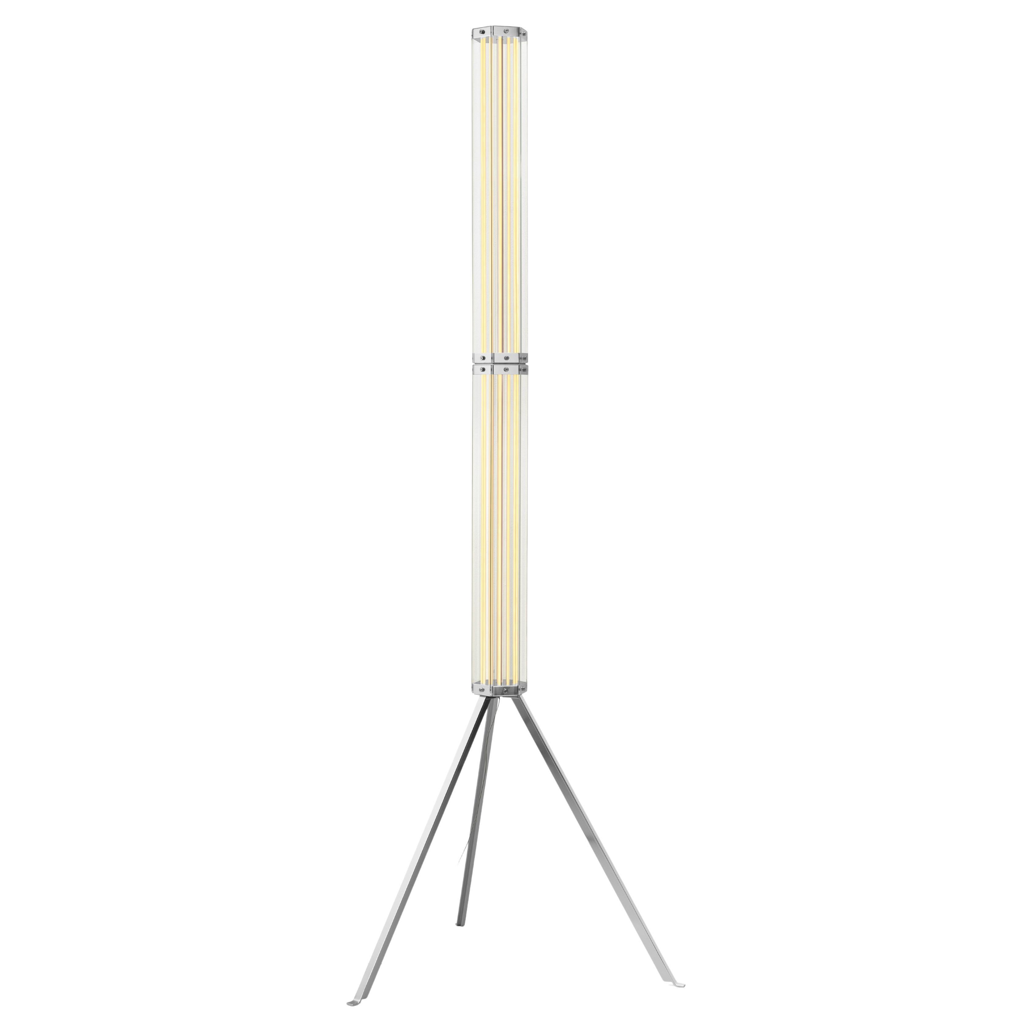 Lámpara de pie SuperWire de cristal y aluminio de Formafantasma, 2024 en venta