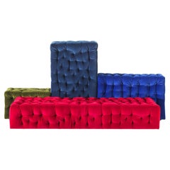 Meritalia La Michetta Composition 6 Sofa in Velvet by Gaetano Pesce