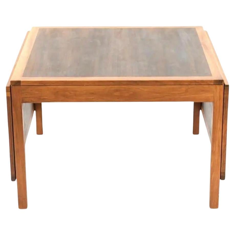 Table basse à rallonge danoise moderne du milieu du siècle par Børge Mogensen