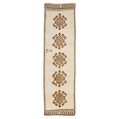 Tapis de course Turkey Anatoly - Laine Brown Ivory Design - 93204