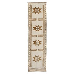 Tapis de course Turkey Anatoly - Laine Brown Ivory Design - 93210