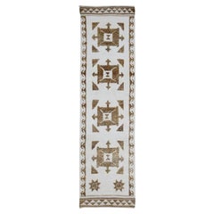 Tapis de course Turkey Anatoly - Laine Brown Ivory Design - 93211